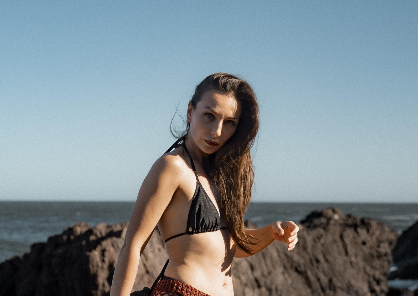 Top Sol de Ibiza - en Negro