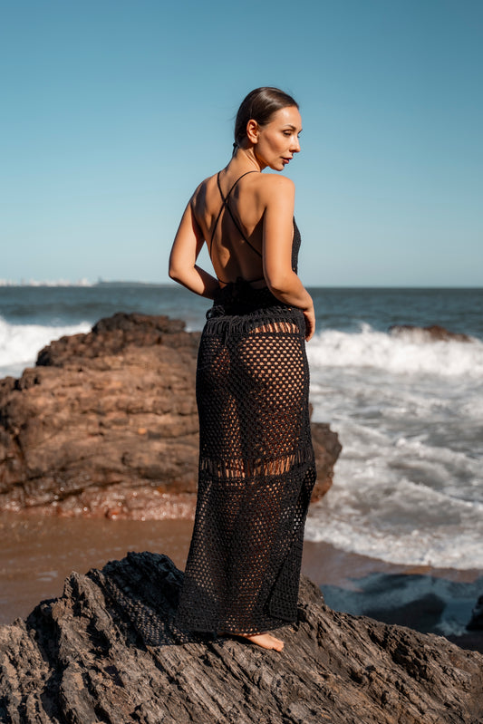 Vestido Mallorca - Color negro